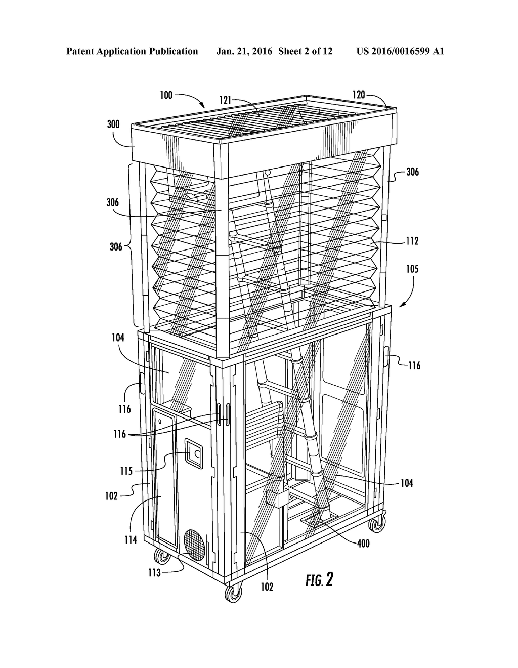 Maintenance Cart with Air Filtration - diagram, schematic, and image 03