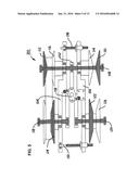 CONTINUOUSLY VARIABLE SPEED TRANSMISSION AND STEERING DIFFERENTIAL diagram and image