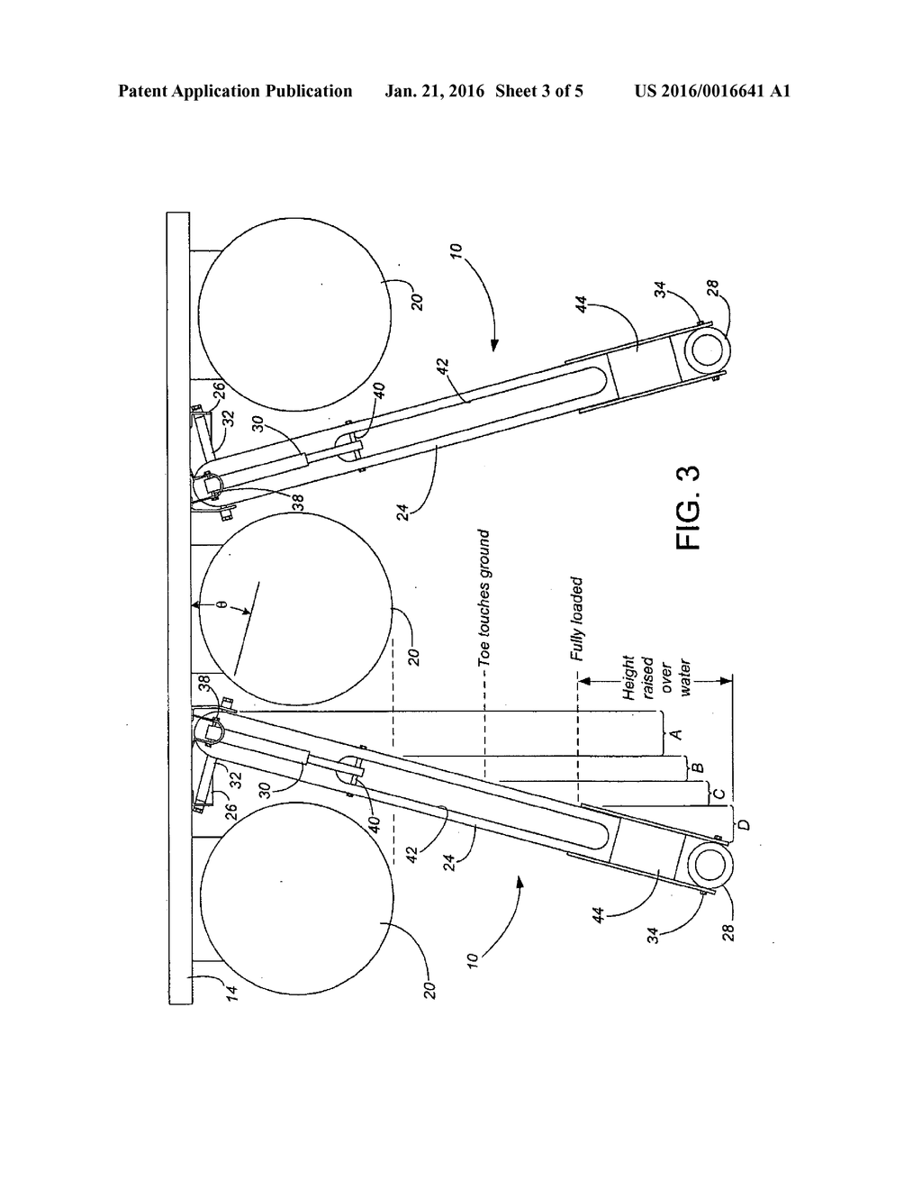 ONBOARD BOAT LIFT STRUCTURE AND METHOD - diagram, schematic, and image 04