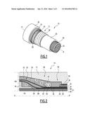 METHOD FOR ASSEMBLING AN END-PIECE OF A FLEXIBLE PIPE AND ASSOCATED     PRE-ASSEMBLY diagram and image