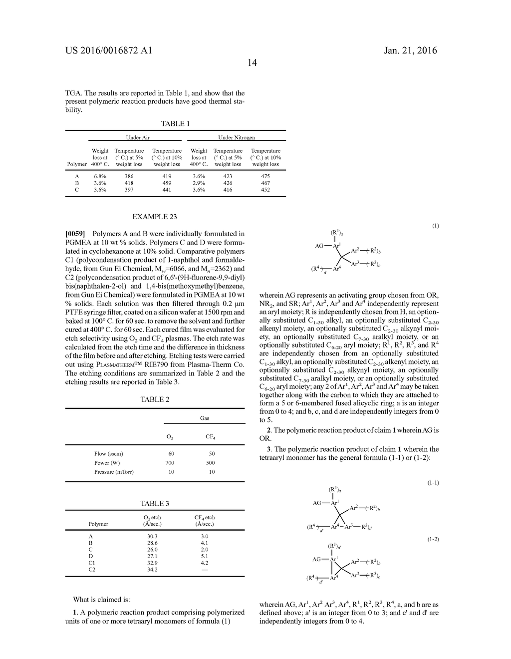 RESINS FOR UNDERLAYERS - diagram, schematic, and image 15