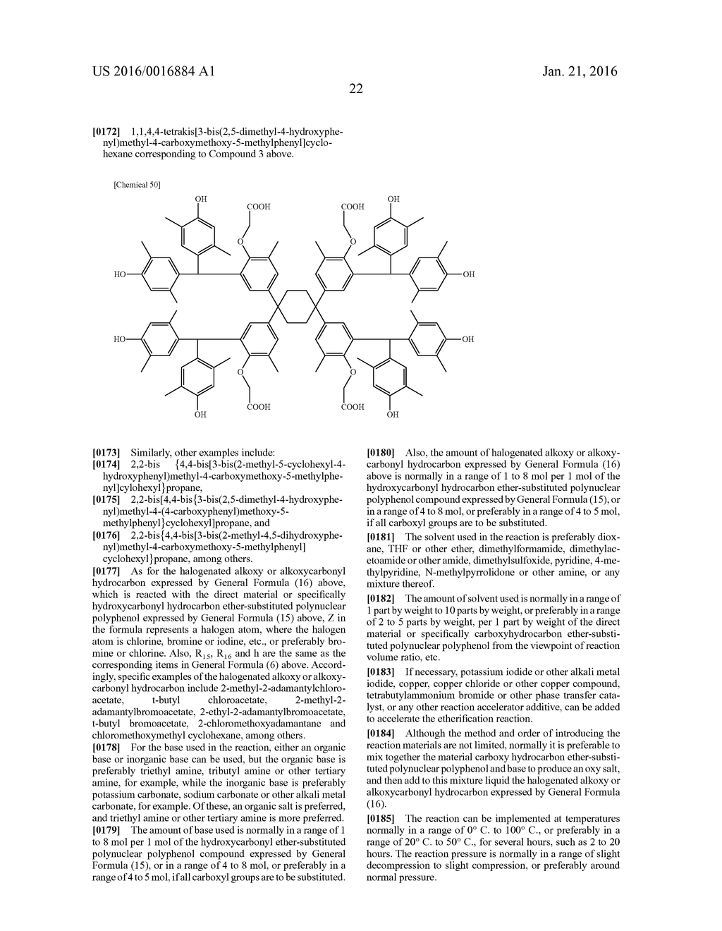 NEW TETRAKIS(ETHER-SUBSTITUTED FORMYLPHENYL) - diagram, schematic, and image 23