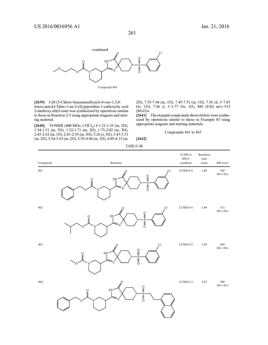 SPIROIMIDAZOLONE DERIVATIVE - diagram, schematic, and image 261