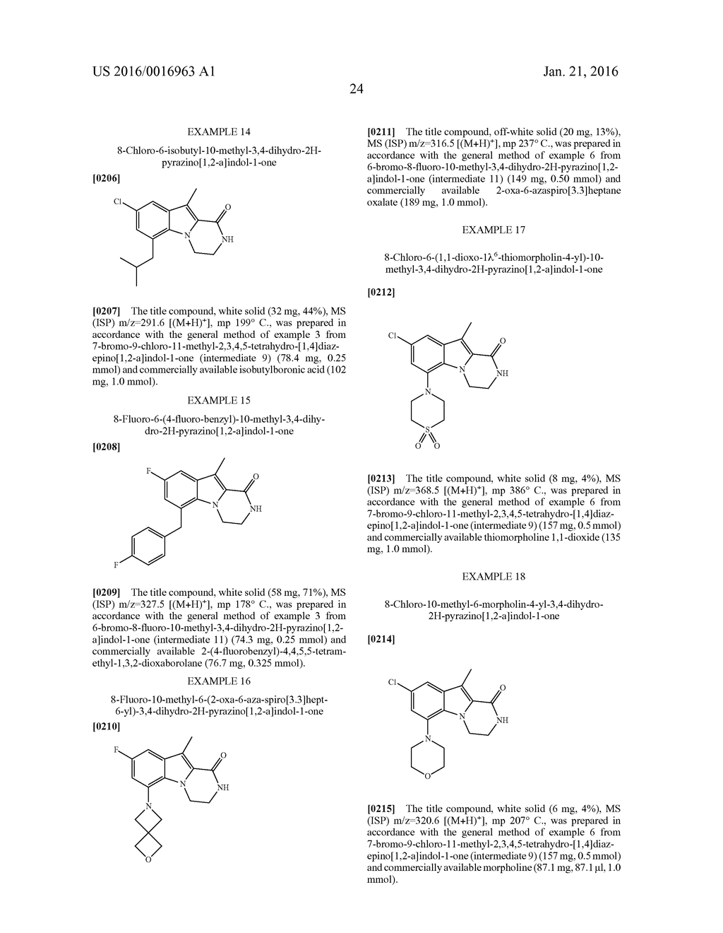 Piperazino[1,2-a]indol-1-ones and [1,4]diazepino[1,2-a]indol-one - diagram, schematic, and image 25