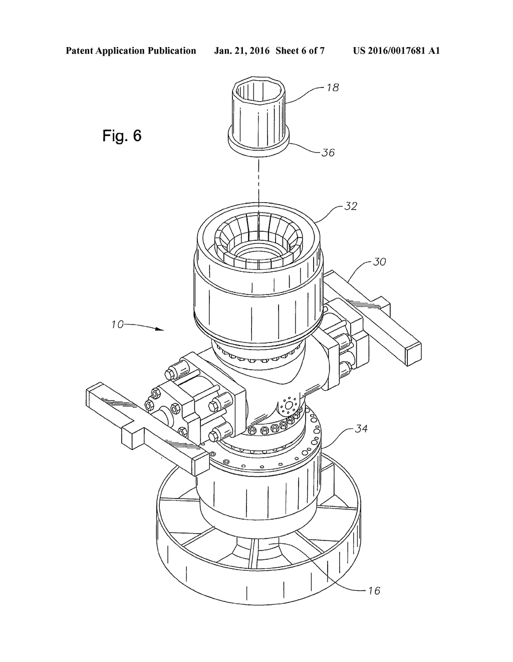 Subsea Connection Apparatus for a Surface Blowout Preventer Stack - diagram, schematic, and image 07