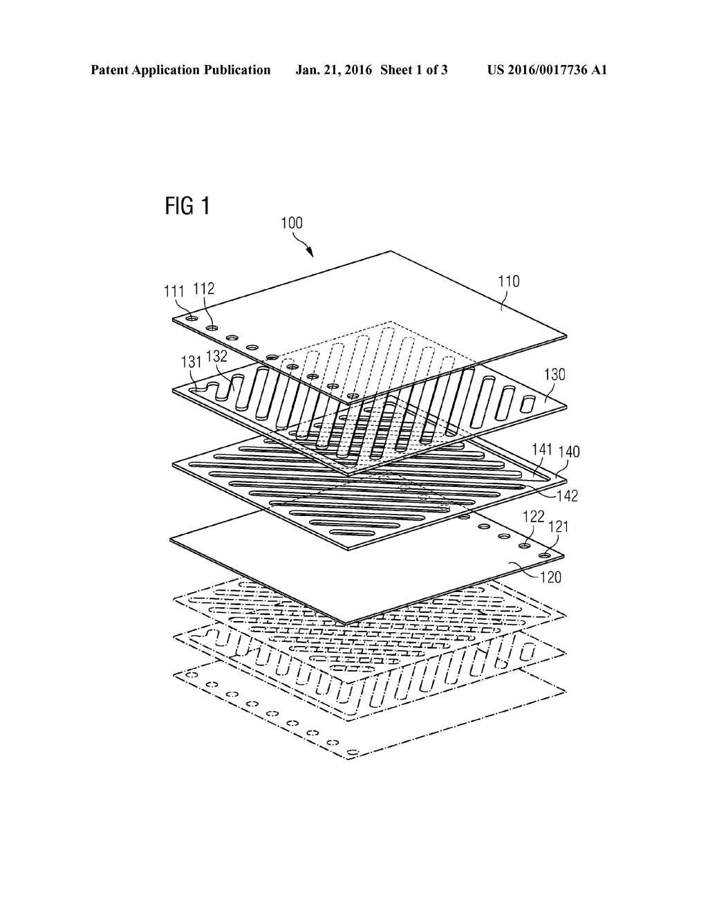 COOLED COMPOSITE SHEETS FOR A GAS TURBINE - diagram, schematic, and image 02