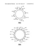 GAS TURBINE ENGINE HAVING A MISTURNED STAGE diagram and image