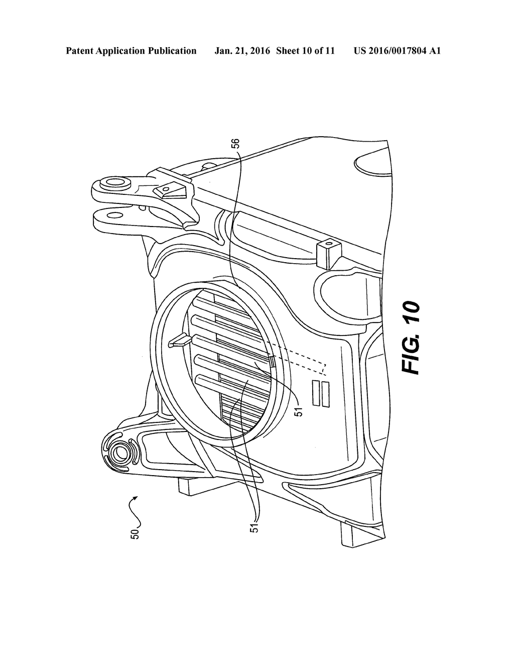 APPARATUS FOR PROTECTING AIRCRAFT COMPONENTS AGAINST FOREIGN OBJECT DAMAGE - diagram, schematic, and image 11