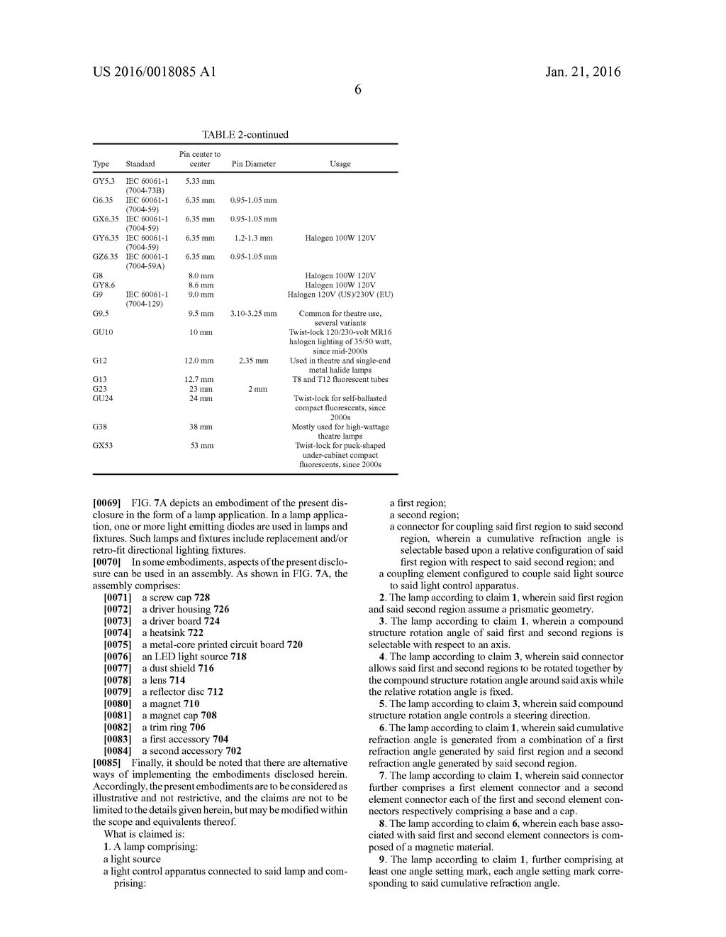 COMPOUND LIGHT CONTROL LENS FIELD - diagram, schematic, and image 21