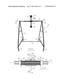 Coil Spring Screw Mechanism and Spinning and Translating Shooting Target     Using Same diagram and image