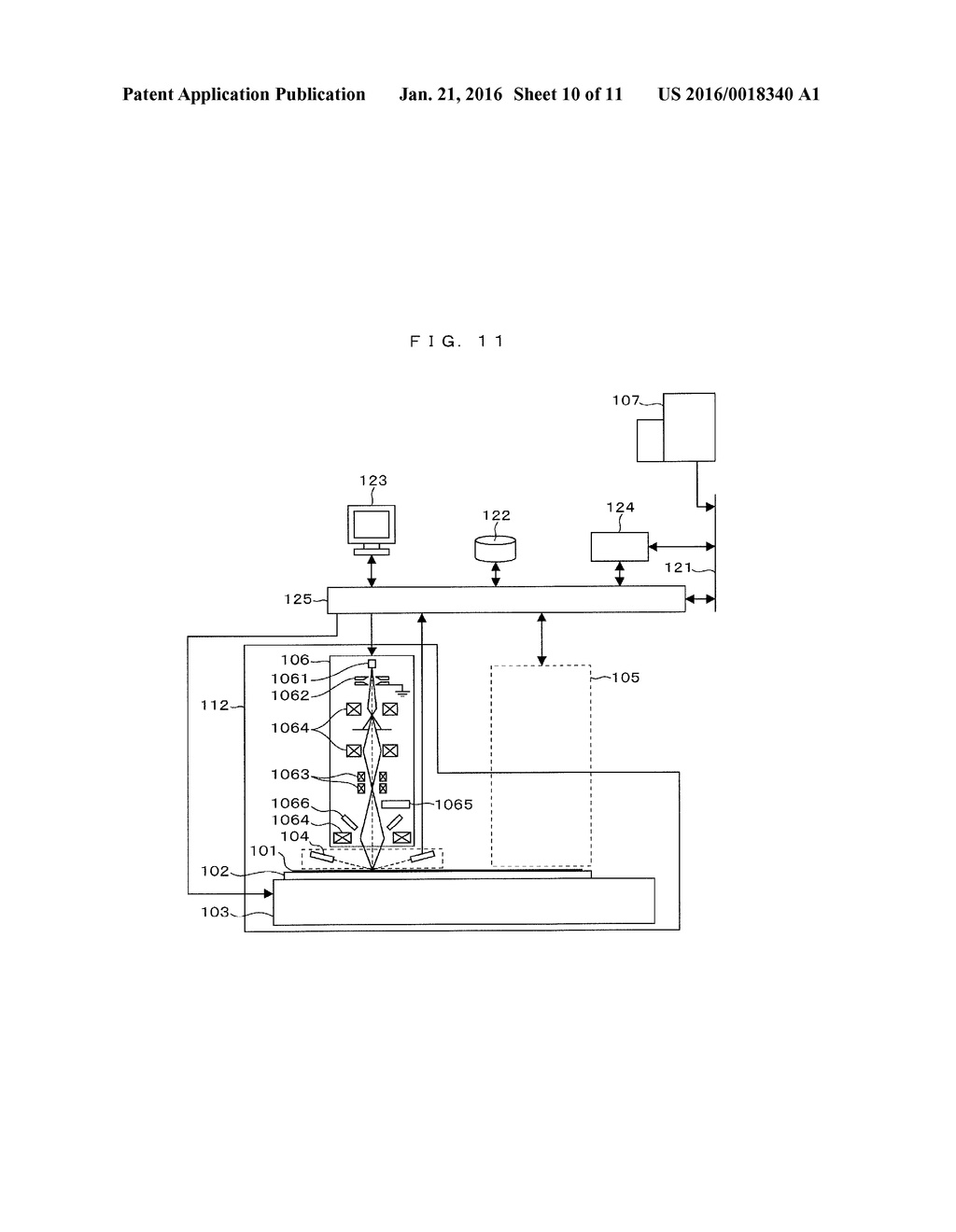 METHOD FOR REVIEWING A DEFECT AND APPARATUS - diagram, schematic, and image 11