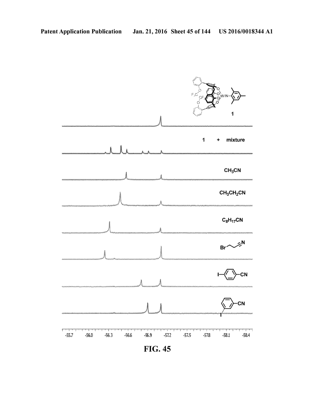 SENSOR AND METHOD OF DETECTING AN ANALYTE USING 19F NMR - diagram, schematic, and image 46