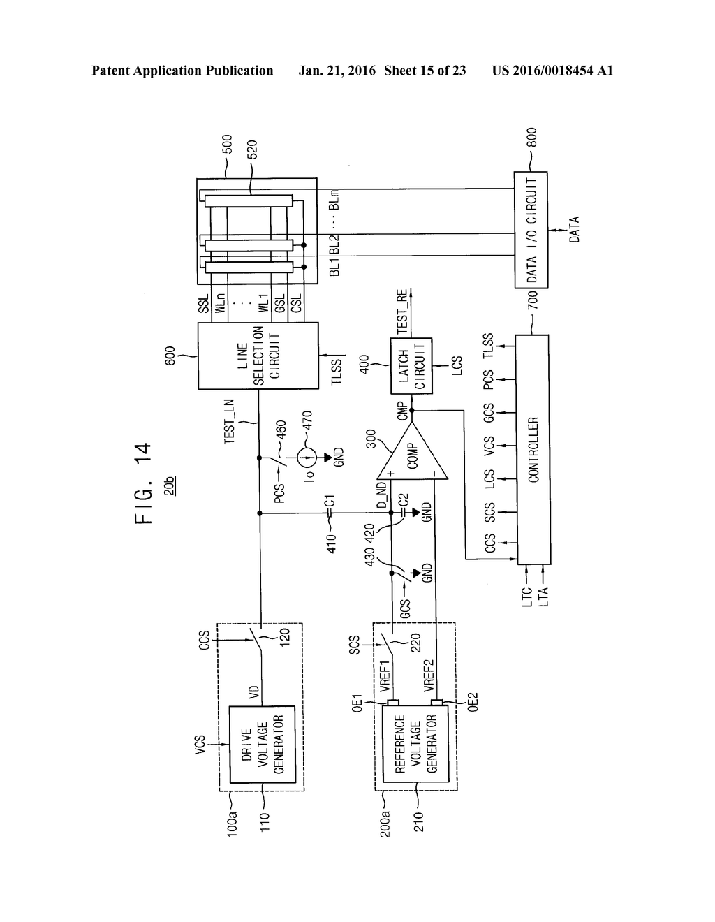 LEAKAGE CURRENT DETECTION DEVICE, INTEGRATED CIRCUIT DEVICE HAVING THE     SAME, AND METHOD OF DETECTING LEAKAGE CURRENT IN NONVOLATILE MEMORY     DEVICE - diagram, schematic, and image 16