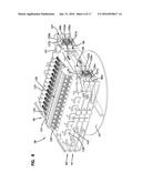 FIBER OPTIC ENCLOSURE WITH INTERNAL CABLE SPOOL ASSEMBLY diagram and image