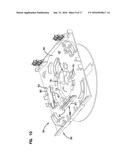 FIBER OPTIC ENCLOSURE WITH INTERNAL CABLE SPOOL ASSEMBLY diagram and image