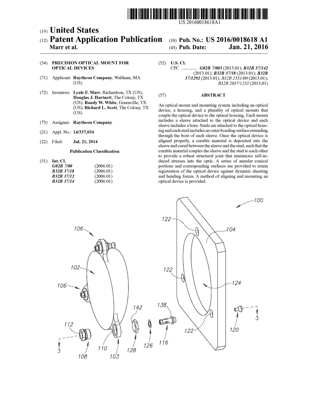 Precision Optical Mount for Optical Devices - diagram, schematic, and image 01