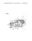 DEVELOPING DEVICE INCLUDING A DEVELOPER FEEDING MEMBER HAVING A ROTARY     SHAFT, A FIRST TRANSPORT BLADE FOR STIRRING AND TRANSPORTING DEVELOPER, A     BLOCKING PORTION FOR BLOCKING THE DEVELOPER, A PADDLE EXTENDING PARALLEL     TO THE ROTARY SHAFT, AND A SECOND TRANSPORT BLADE FOR TRANSPORTING THE     DEVELOPER IN THE OPPOSITE DIRECTION TO THE FIRST TRANSPORT BLADE, AND     IMAGE FORMING APPARATUS THEREWITH diagram and image