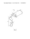 Electronic Device with Wrapped Display diagram and image