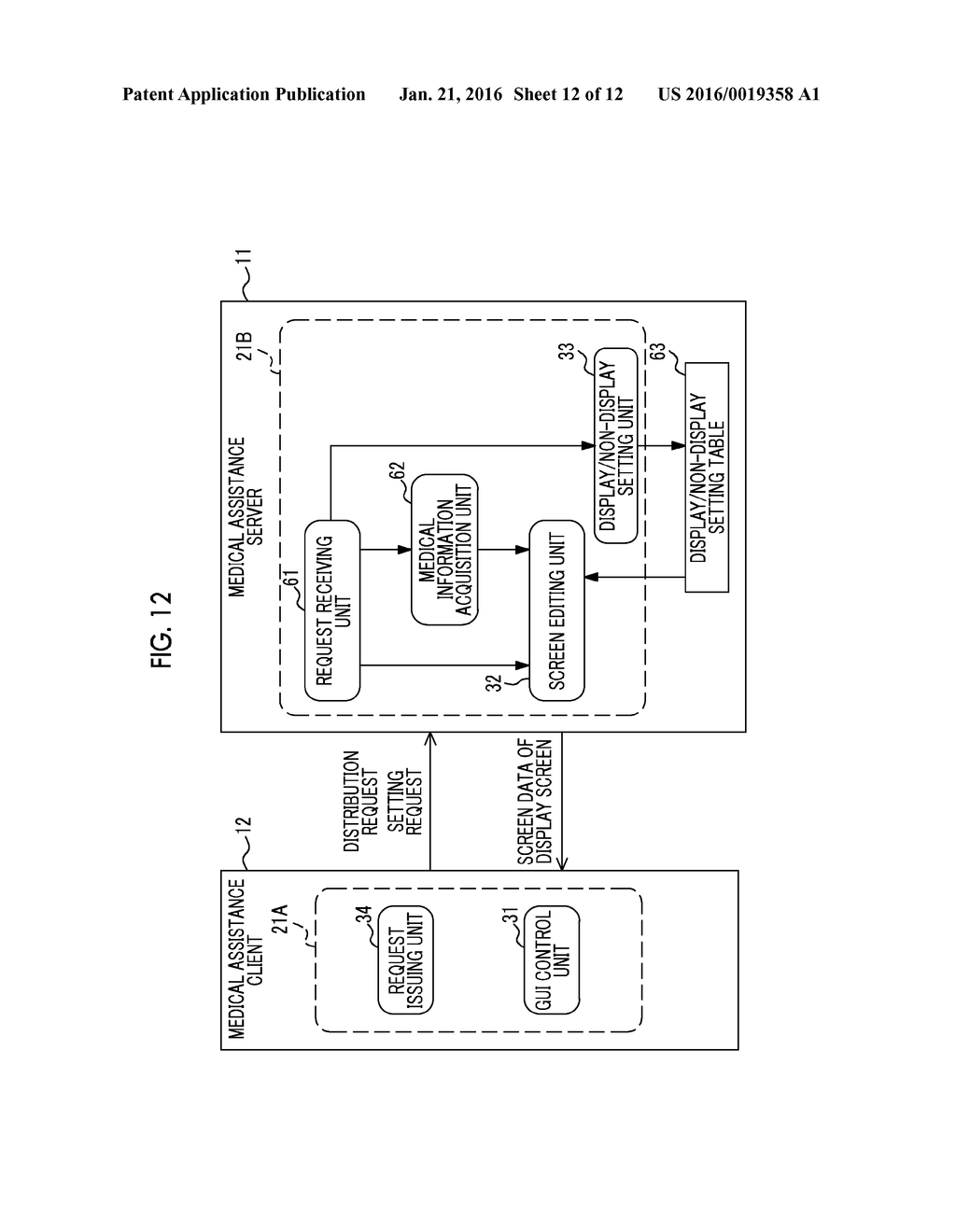 MEDICAL ASSISTANCE DEVICE, OPERATION METHOD AND PROGRAM FOR MEDICAL     ASSISTANCE DEVICE, AND MEDICAL ASSISTANCE SYSTEM - diagram, schematic, and image 13