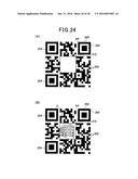 INFORMATION CODE, INFORMATION CODE PRODUCING METHOD, INFORMATION CODE     READER, AND SYSTEM WHICH USES INFORMATION CODE diagram and image