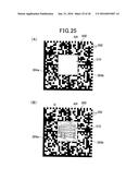 INFORMATION CODE, INFORMATION CODE PRODUCING METHOD, INFORMATION CODE     READER, AND SYSTEM WHICH USES INFORMATION CODE diagram and image