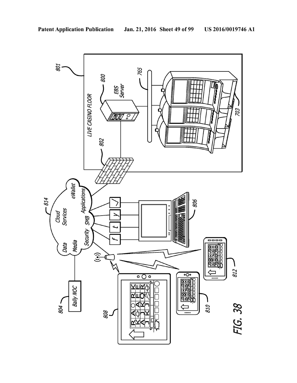 SYSTEM AND METHOD FOR REMOTE CONTROL GAMING SESSIONS USING A MOBILE DEVICE - diagram, schematic, and image 50