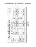 SYSTEM AND METHOD FOR REMOTE CONTROL GAMING SESSIONS USING A MOBILE DEVICE diagram and image