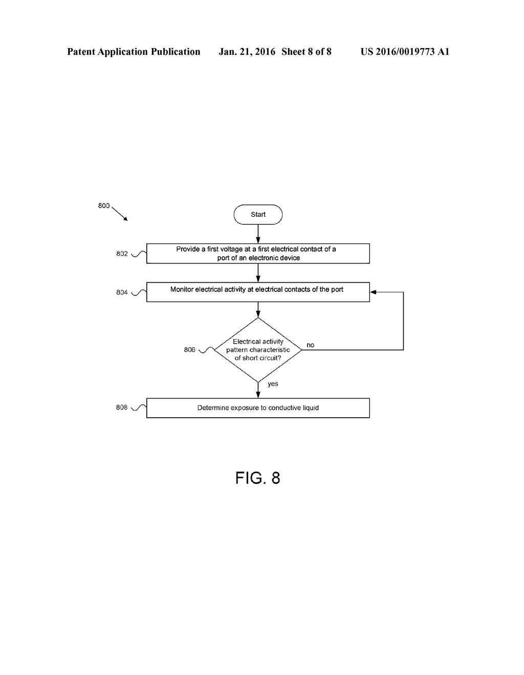 APPARATUSES, SYSTEMS, AND METHODS FOR DETECTING AND REACTING TO EXPOSURE     OF AN ELECTRONIC DEVICE TO MOISTURE - diagram, schematic, and image 09