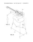 Transformable stand with an improved foot operated pitch changing     mechanism for stringed instruments diagram and image