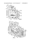 RETRACTABLE CONNECTOR FOR A SINGLE VERTICAL MAIN BUS STACK PANEL BOARD     MOTOR STARTER diagram and image