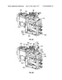 RETRACTABLE CONNECTOR FOR A SINGLE VERTICAL MAIN BUS STACK PANEL BOARD     MOTOR STARTER diagram and image