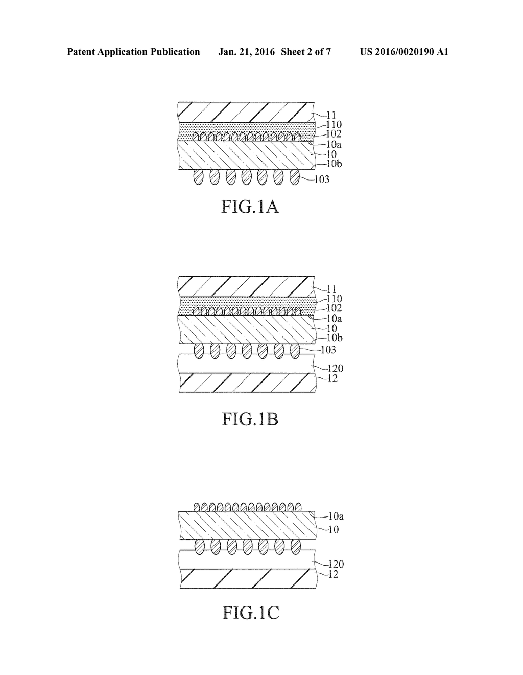 METHOD FOR FABRICATING AN INTERPOSER - diagram, schematic, and image 03