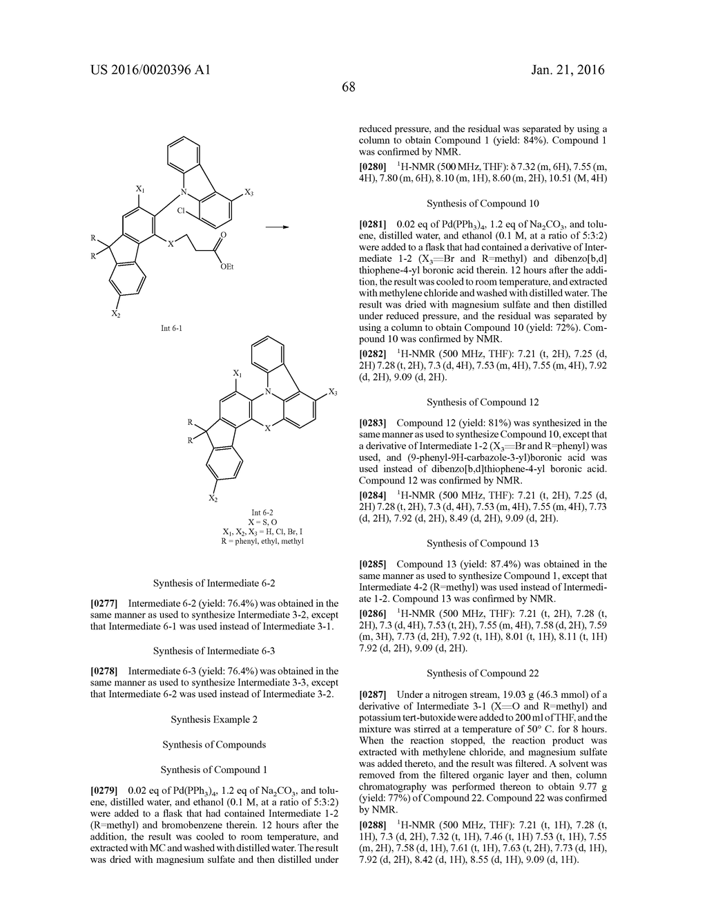 CONDENSED-CYCLIC COMPOUND AND ORGANIC LIGHT-EMITTING DEVICE INCLUDING THE     SAME - diagram, schematic, and image 70