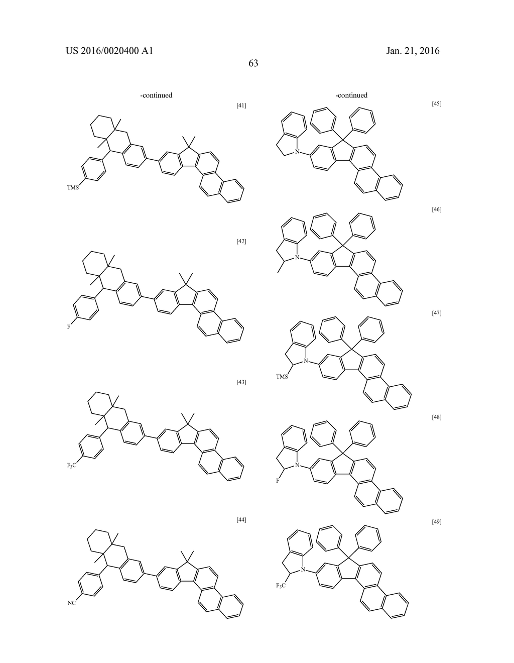 COMPOUND AND ORGANIC LIGHT-EMITTING DEVICE INCLUDING THE SAME - diagram, schematic, and image 65