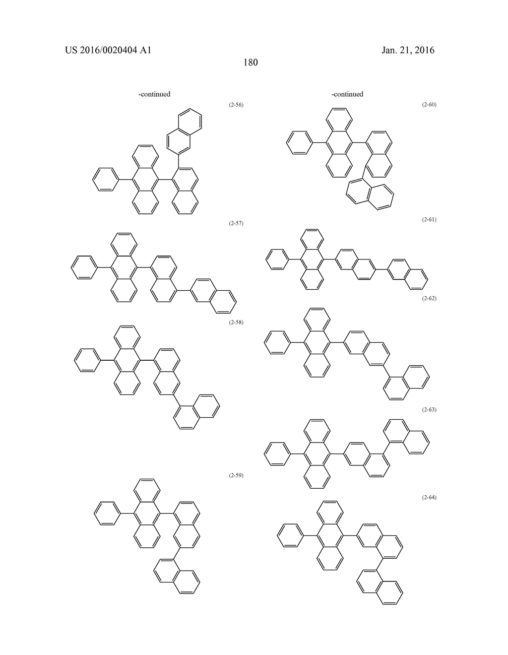 ORGANIC LIGHT EMITTING DIODE AND ORGANIC LIGHT EMITTING DISPLAY DEVICE     INCLUDING THE SAME - diagram, schematic, and image 186