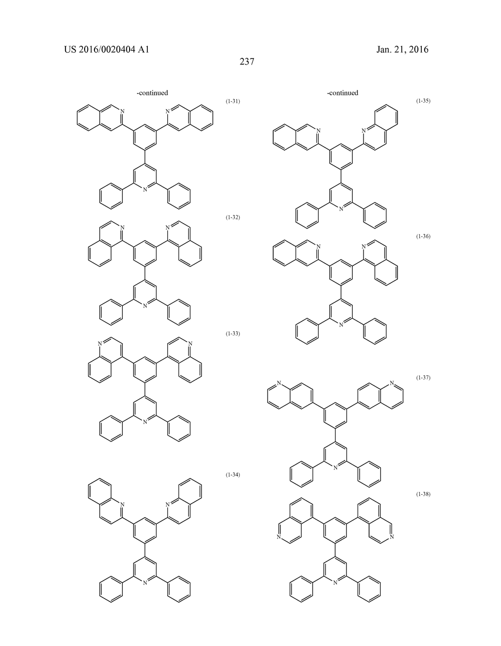 ORGANIC LIGHT EMITTING DIODE AND ORGANIC LIGHT EMITTING DISPLAY DEVICE     INCLUDING THE SAME - diagram, schematic, and image 243