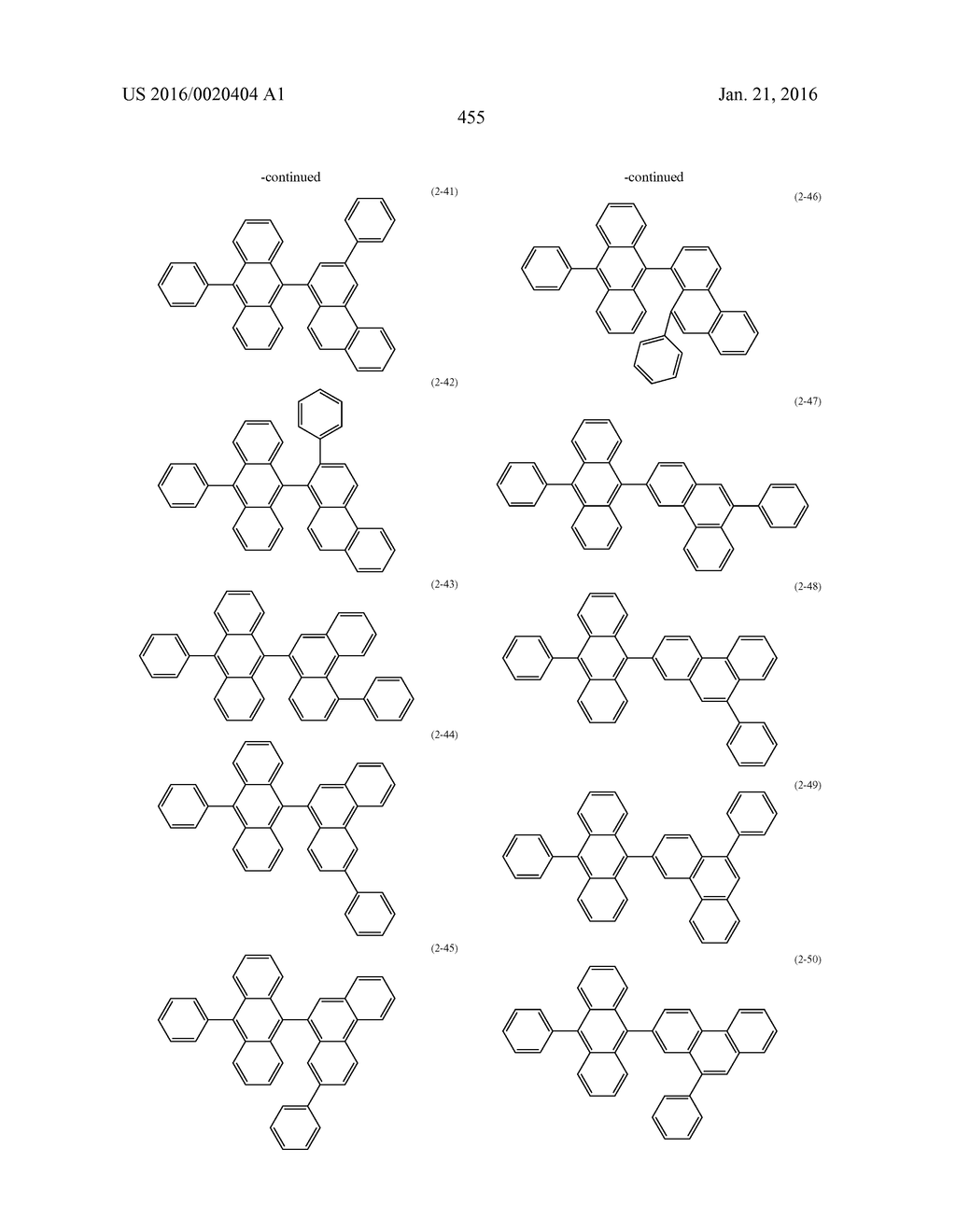 ORGANIC LIGHT EMITTING DIODE AND ORGANIC LIGHT EMITTING DISPLAY DEVICE     INCLUDING THE SAME - diagram, schematic, and image 461