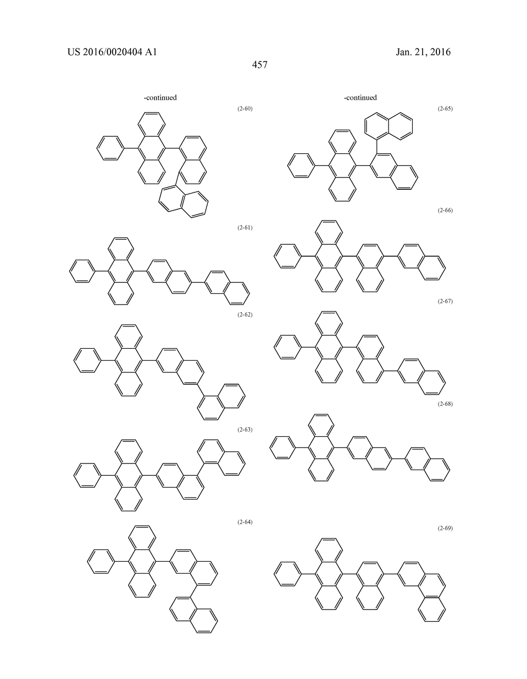 ORGANIC LIGHT EMITTING DIODE AND ORGANIC LIGHT EMITTING DISPLAY DEVICE     INCLUDING THE SAME - diagram, schematic, and image 463