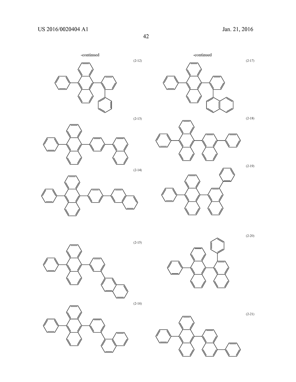 ORGANIC LIGHT EMITTING DIODE AND ORGANIC LIGHT EMITTING DISPLAY DEVICE     INCLUDING THE SAME - diagram, schematic, and image 48