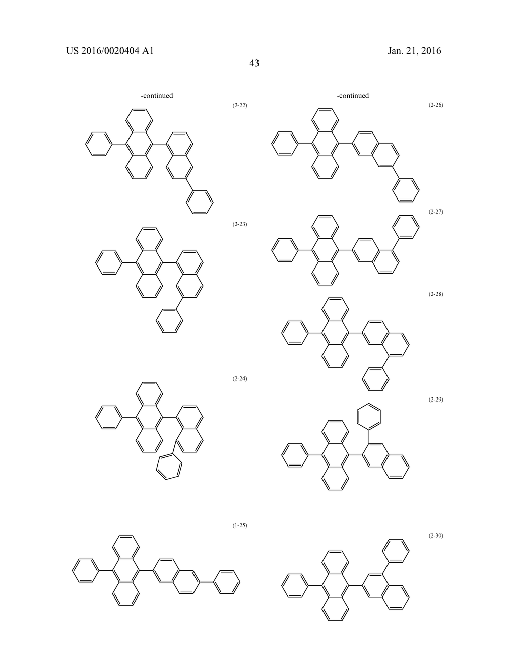 ORGANIC LIGHT EMITTING DIODE AND ORGANIC LIGHT EMITTING DISPLAY DEVICE     INCLUDING THE SAME - diagram, schematic, and image 49