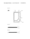 BATTERY CELL HAVING ROUND CORNER diagram and image