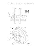 HIGH-PRESSURE HERMETIC TERMINAL diagram and image