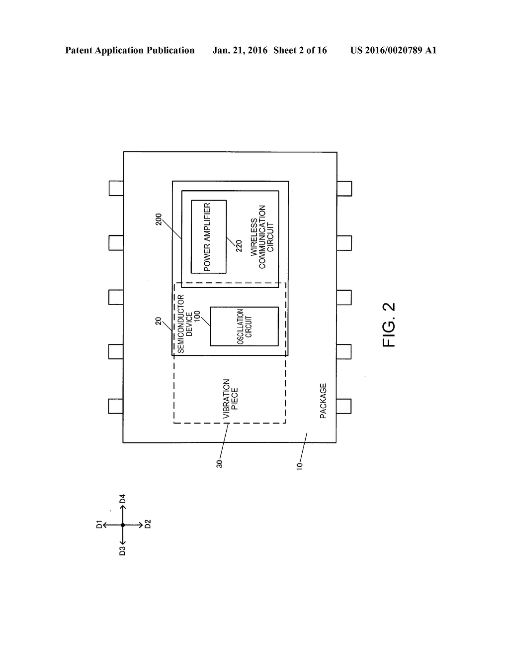 WIRELESS COMMUNICATION DEVICE, ELECTRONIC APPARATUS, AND MOVING OBJECT - diagram, schematic, and image 03