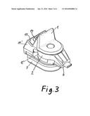 MOBILE TELEPHONE HOLDER WITH CHARGING FUNCTION diagram and image