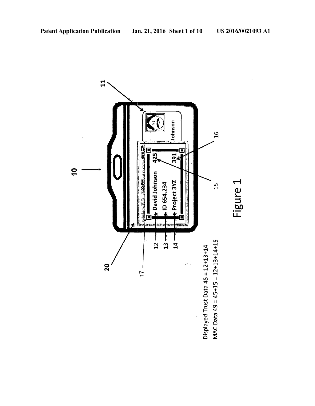 SYSTEM AND A METHOD FOR VALIDATING AN IDENTIFICATION TOKEN - diagram, schematic, and image 02