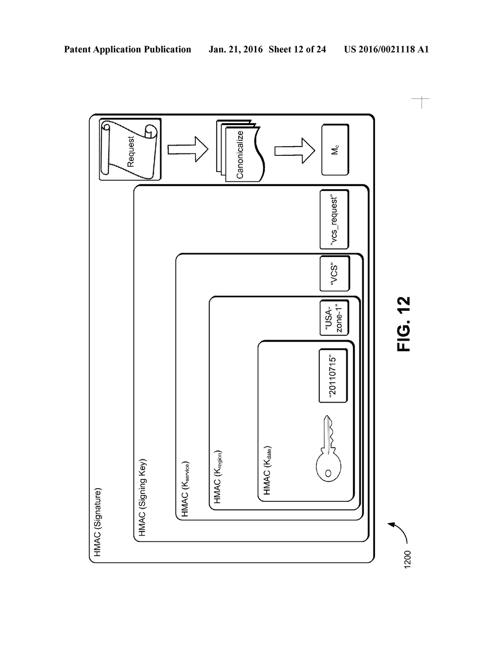 PARAMETER BASED KEY DERIVATION - diagram, schematic, and image 13