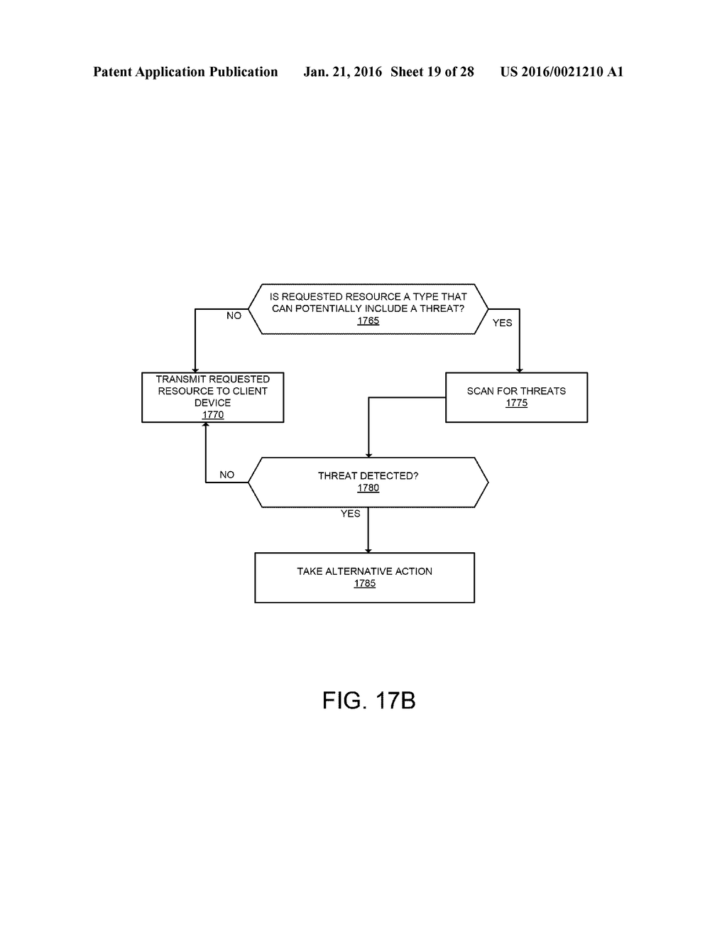 INTERNET-BASED PROXY SERVICE FOR RESPONDING TO SERVER OFFLINE ERRORS - diagram, schematic, and image 20