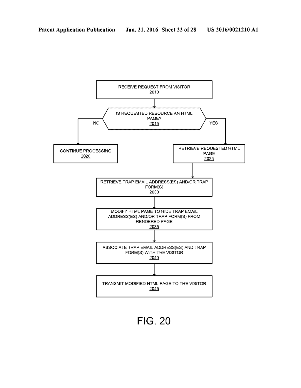 INTERNET-BASED PROXY SERVICE FOR RESPONDING TO SERVER OFFLINE ERRORS - diagram, schematic, and image 23