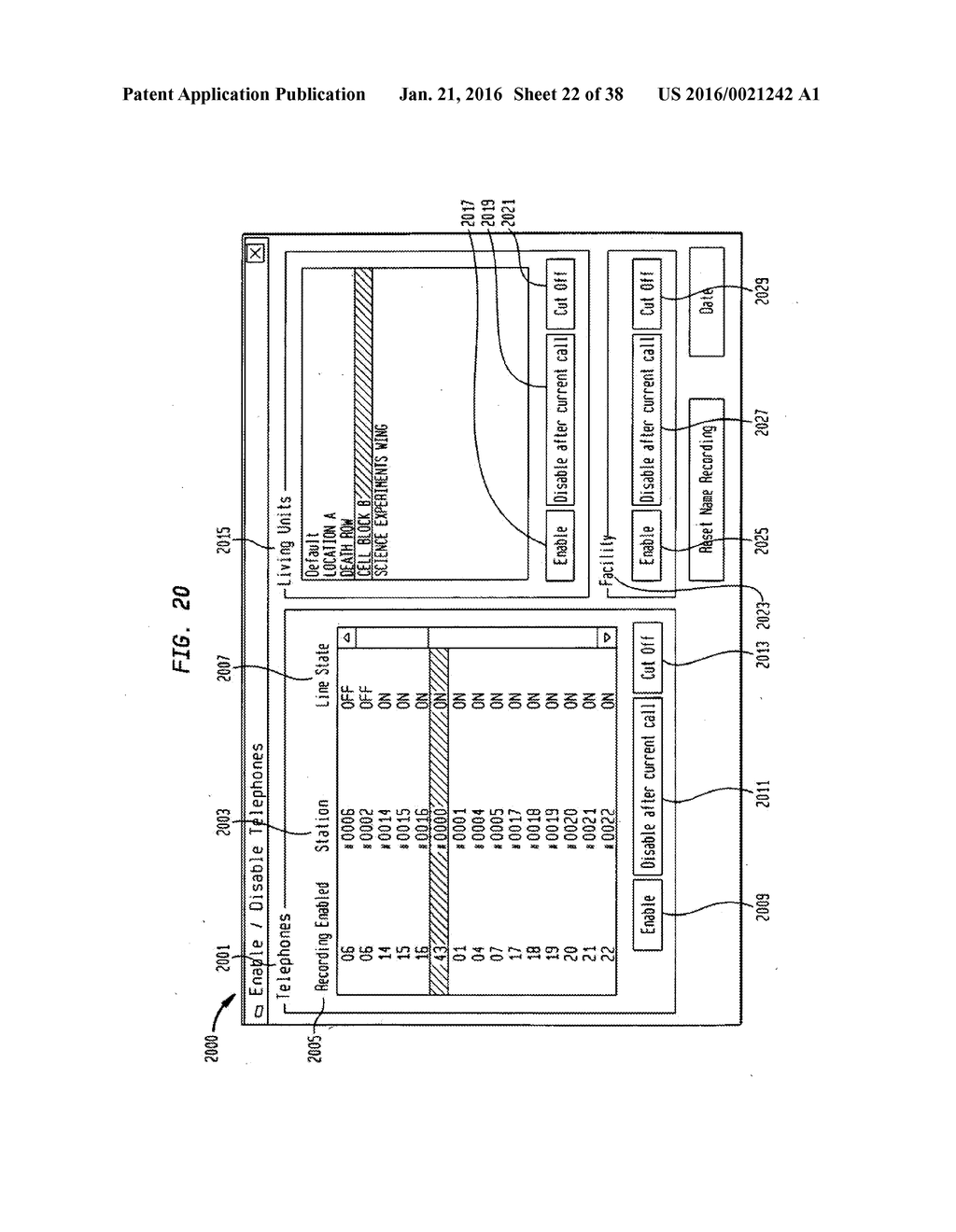 TELECOMMUNICATION CALL MANAGEMENT AND MONITORING SYSTEM WITH VOICEPRINT     VERIFICATION - diagram, schematic, and image 23