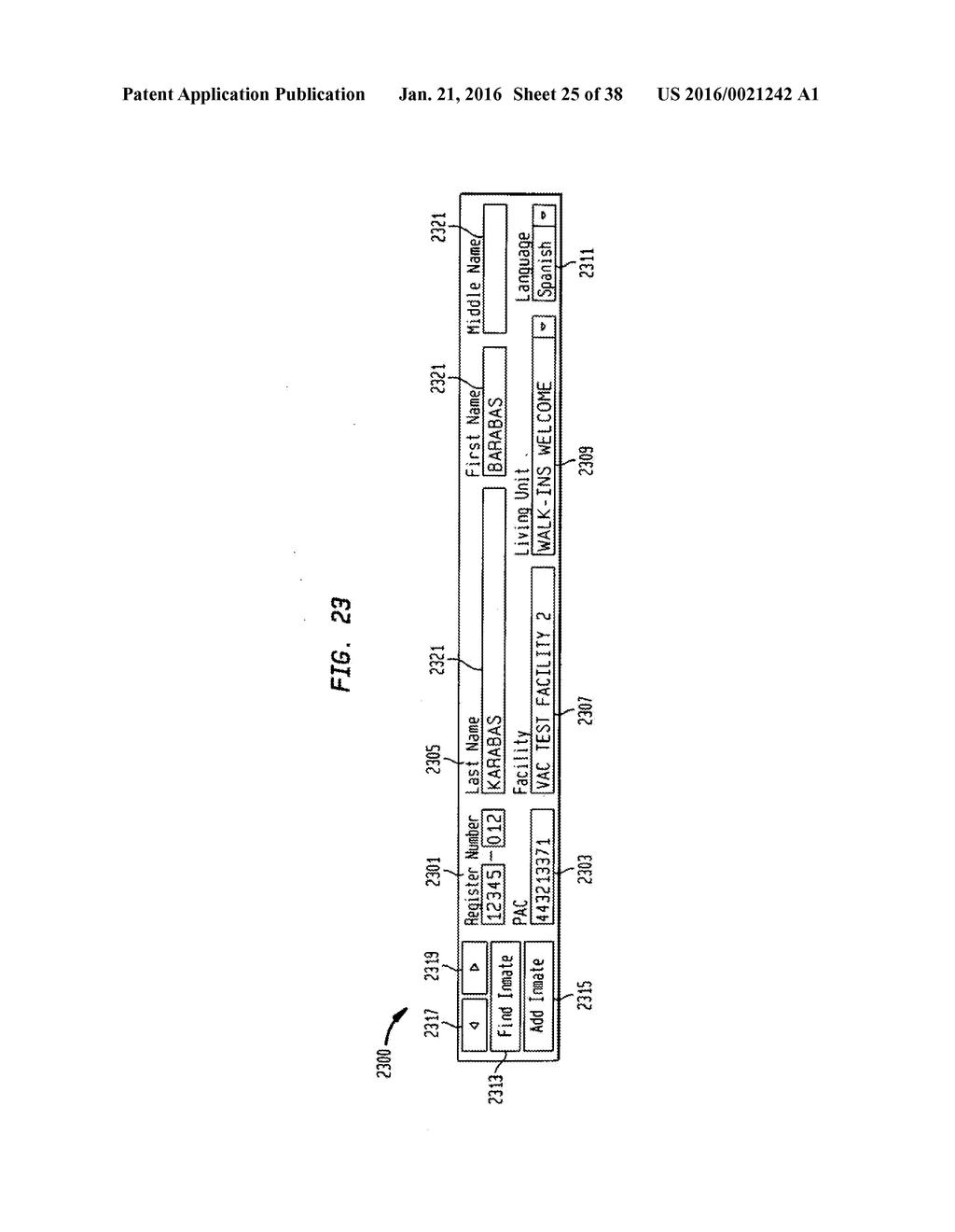 TELECOMMUNICATION CALL MANAGEMENT AND MONITORING SYSTEM WITH VOICEPRINT     VERIFICATION - diagram, schematic, and image 26